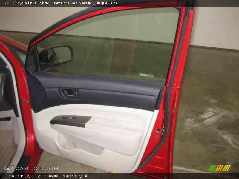 Barcelona Red Metallic / Bisque Beige 2007 Toyota Prius Hybrid