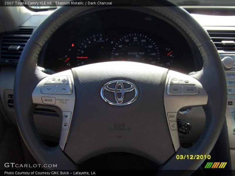 Titanium Metallic / Dark Charcoal 2007 Toyota Camry XLE V6