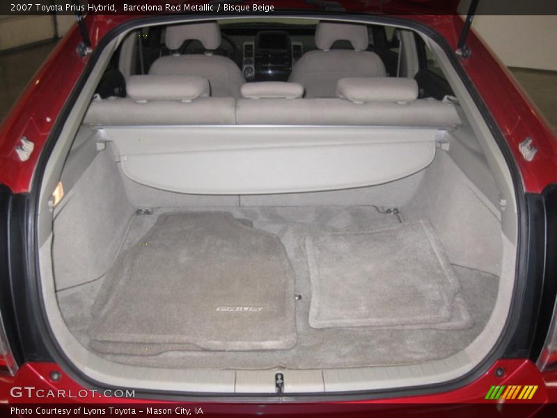 Barcelona Red Metallic / Bisque Beige 2007 Toyota Prius Hybrid