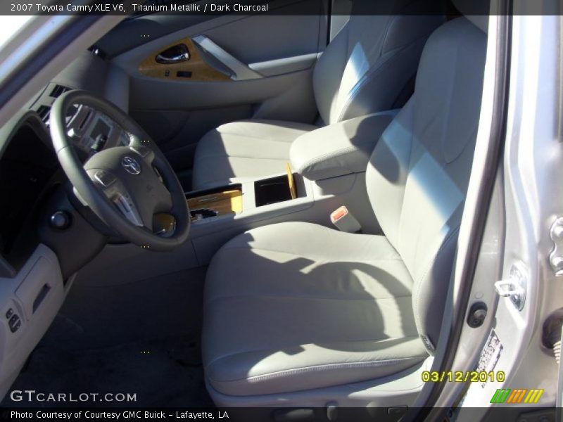 Titanium Metallic / Dark Charcoal 2007 Toyota Camry XLE V6
