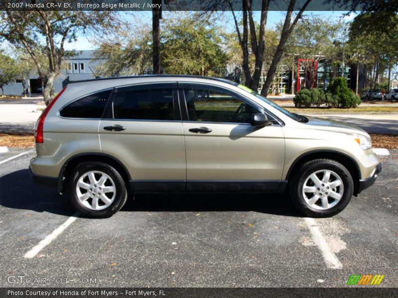 Borrego Beige Metallic / Ivory 2007 Honda CR-V EX