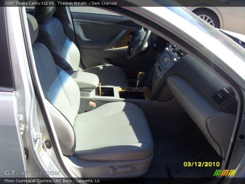 Titanium Metallic / Dark Charcoal 2007 Toyota Camry XLE V6