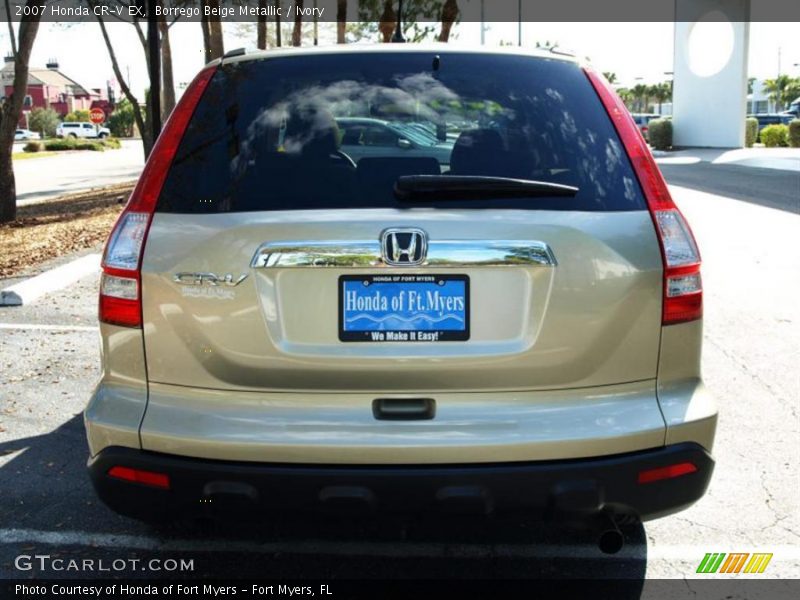 Borrego Beige Metallic / Ivory 2007 Honda CR-V EX