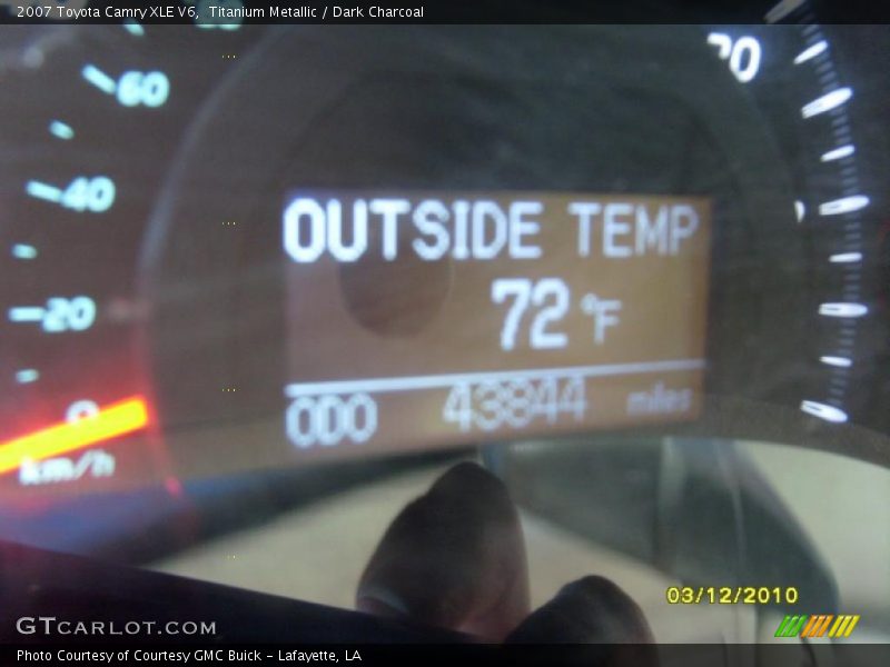 Titanium Metallic / Dark Charcoal 2007 Toyota Camry XLE V6