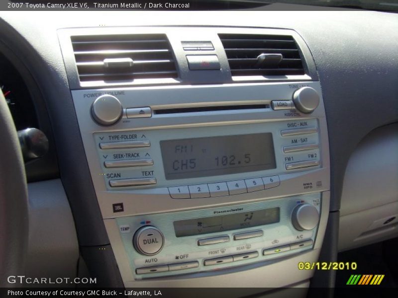 Titanium Metallic / Dark Charcoal 2007 Toyota Camry XLE V6