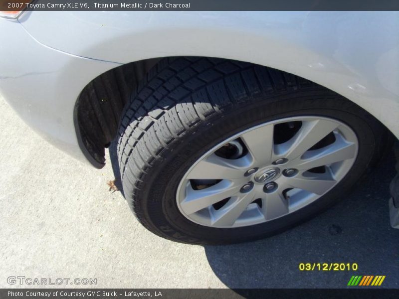 Titanium Metallic / Dark Charcoal 2007 Toyota Camry XLE V6