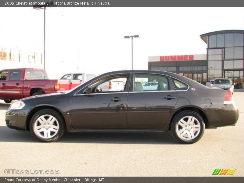 Mocha Bronze Metallic / Neutral 2009 Chevrolet Impala LT