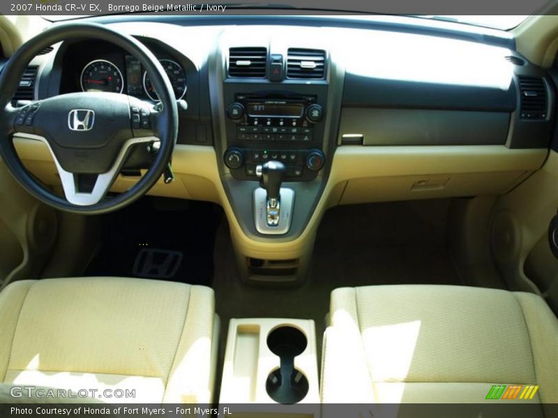 Borrego Beige Metallic / Ivory 2007 Honda CR-V EX