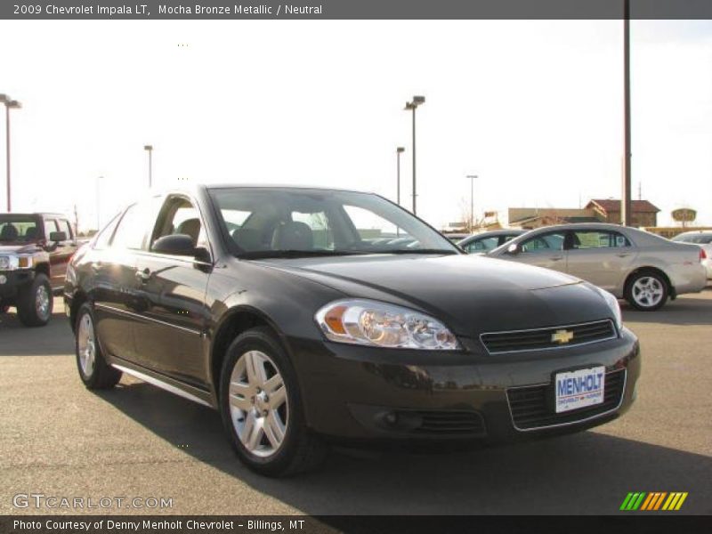 Mocha Bronze Metallic / Neutral 2009 Chevrolet Impala LT