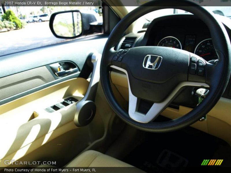 Borrego Beige Metallic / Ivory 2007 Honda CR-V EX
