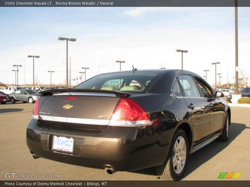 Mocha Bronze Metallic / Neutral 2009 Chevrolet Impala LT