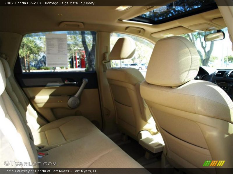 Borrego Beige Metallic / Ivory 2007 Honda CR-V EX