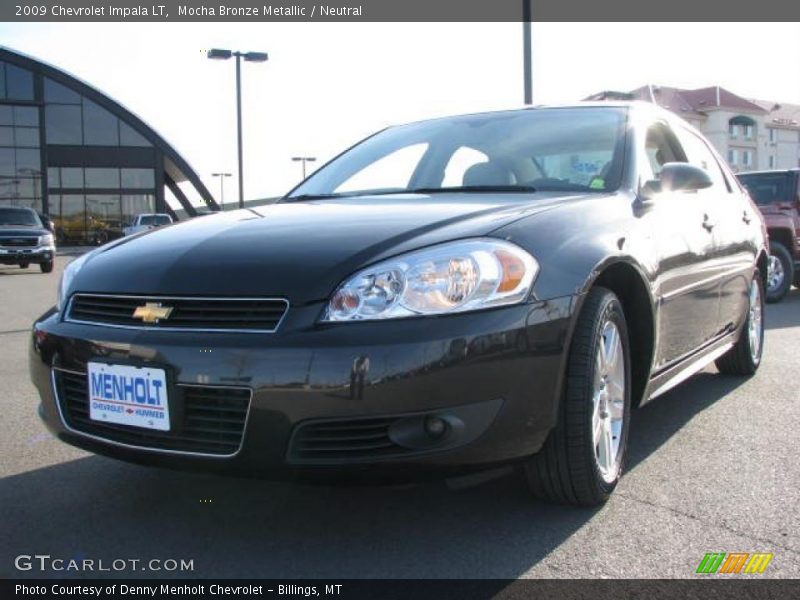 Mocha Bronze Metallic / Neutral 2009 Chevrolet Impala LT