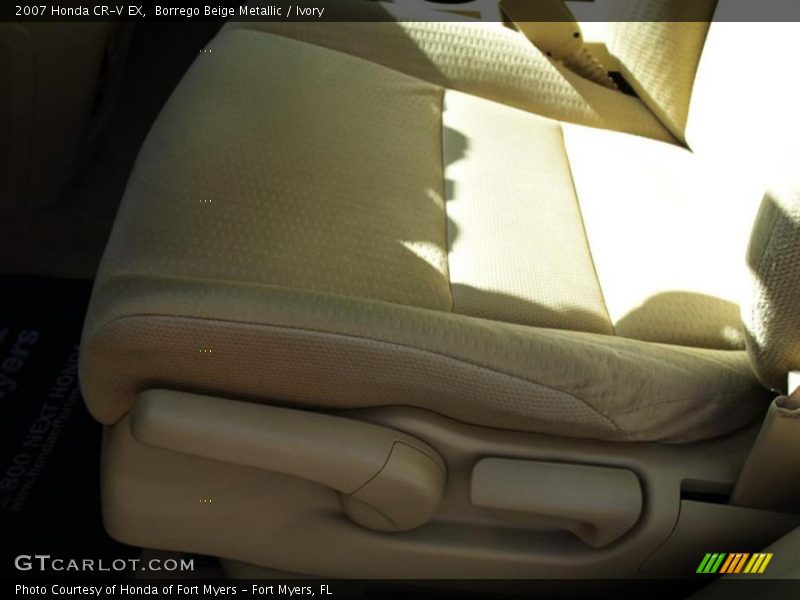 Borrego Beige Metallic / Ivory 2007 Honda CR-V EX