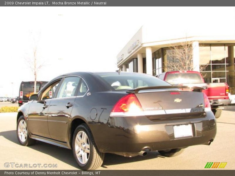 Mocha Bronze Metallic / Neutral 2009 Chevrolet Impala LT