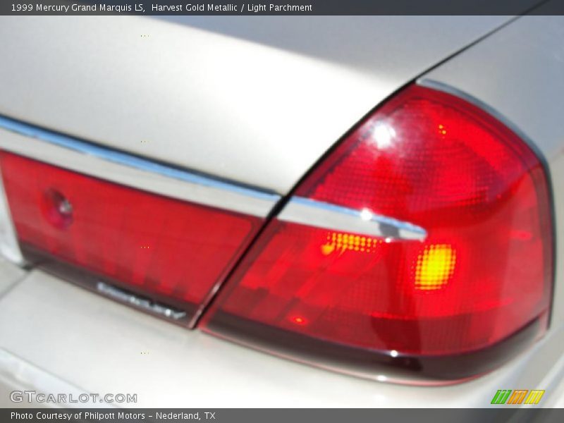 Harvest Gold Metallic / Light Parchment 1999 Mercury Grand Marquis LS