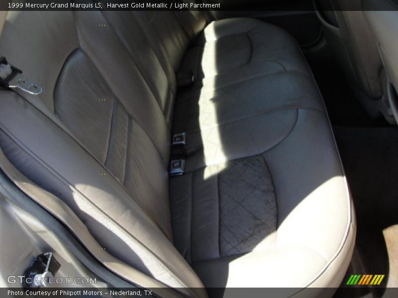 Harvest Gold Metallic / Light Parchment 1999 Mercury Grand Marquis LS
