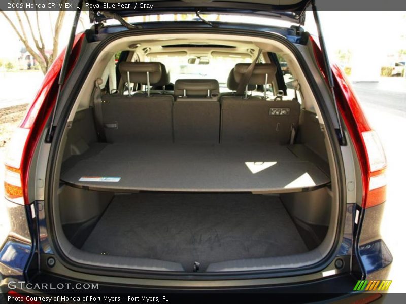 Royal Blue Pearl / Gray 2009 Honda CR-V EX-L