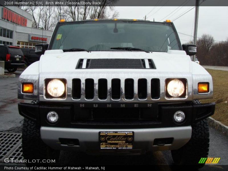 Birch White / Sedona/Ebony Black 2008 Hummer H2 SUV