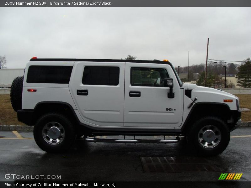 Birch White / Sedona/Ebony Black 2008 Hummer H2 SUV