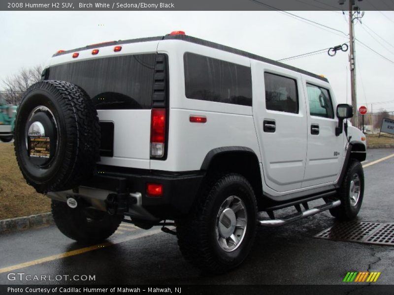 Birch White / Sedona/Ebony Black 2008 Hummer H2 SUV