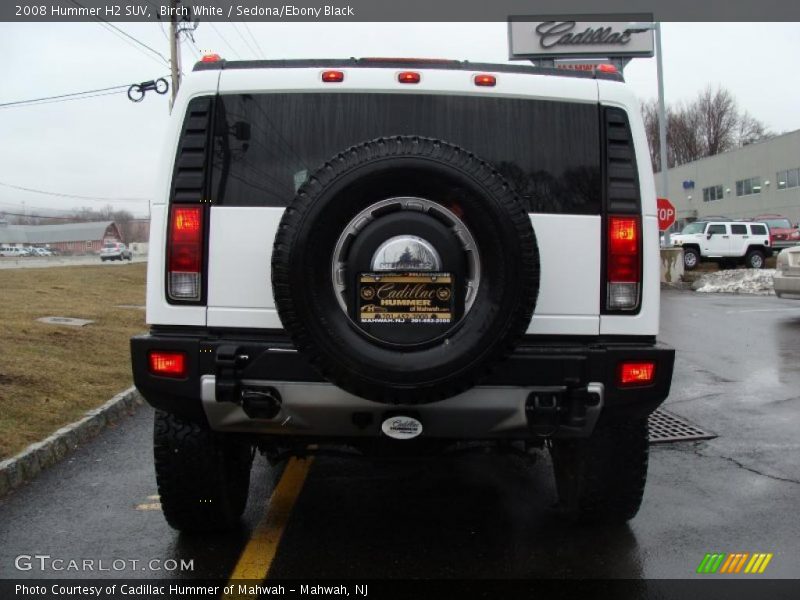 Birch White / Sedona/Ebony Black 2008 Hummer H2 SUV