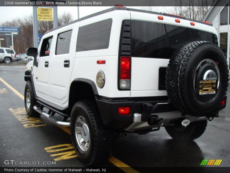 Birch White / Sedona/Ebony Black 2008 Hummer H2 SUV