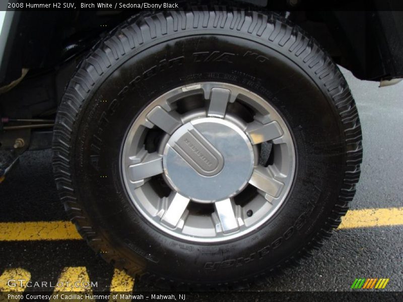 Birch White / Sedona/Ebony Black 2008 Hummer H2 SUV