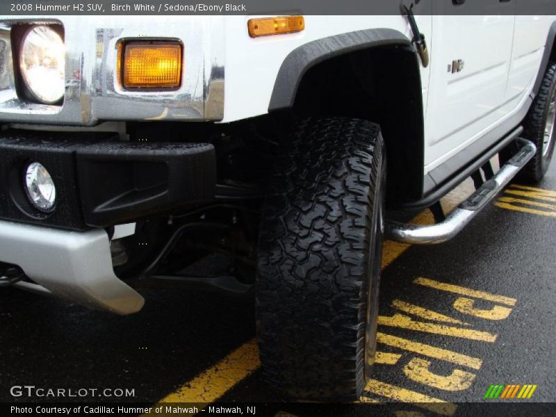 Birch White / Sedona/Ebony Black 2008 Hummer H2 SUV