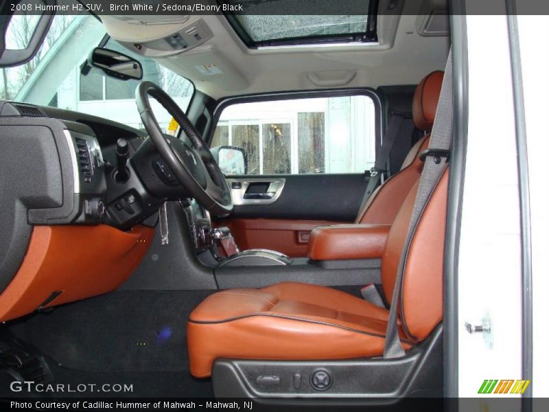 Birch White / Sedona/Ebony Black 2008 Hummer H2 SUV