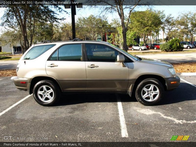 Burnished Gold Metallic / Ivory 2002 Lexus RX 300