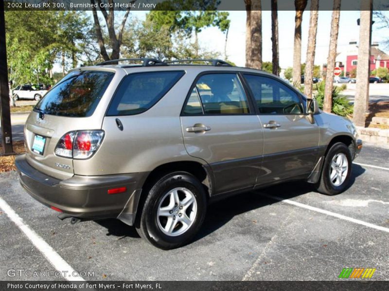 Burnished Gold Metallic / Ivory 2002 Lexus RX 300