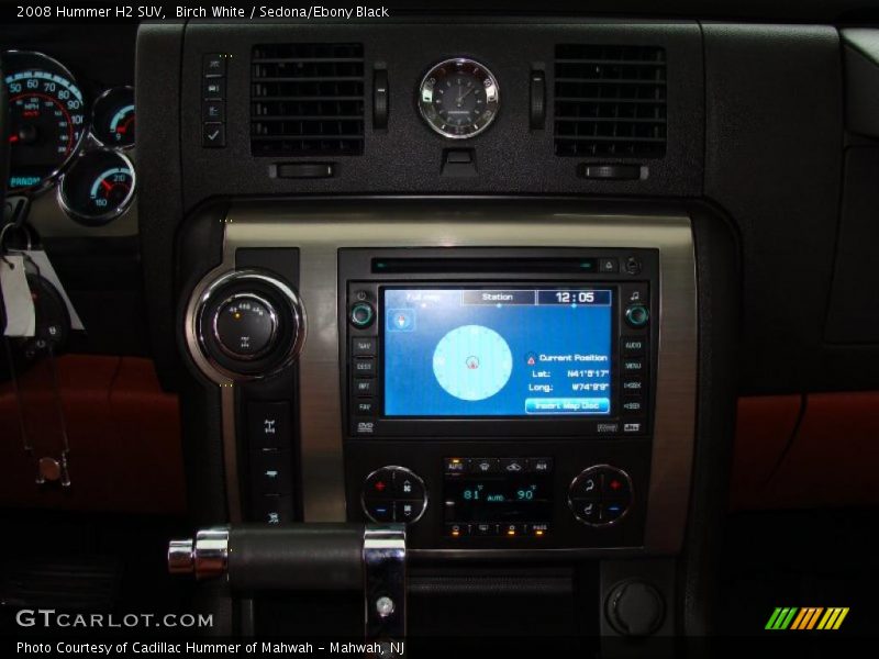 Birch White / Sedona/Ebony Black 2008 Hummer H2 SUV