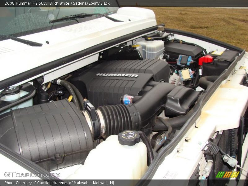 Birch White / Sedona/Ebony Black 2008 Hummer H2 SUV