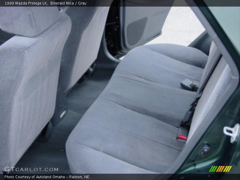 Emerald Mica / Gray 1999 Mazda Protege LX