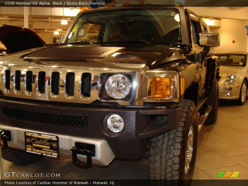 Black / Ebony Black/Morocco 2008 Hummer H3 Alpha
