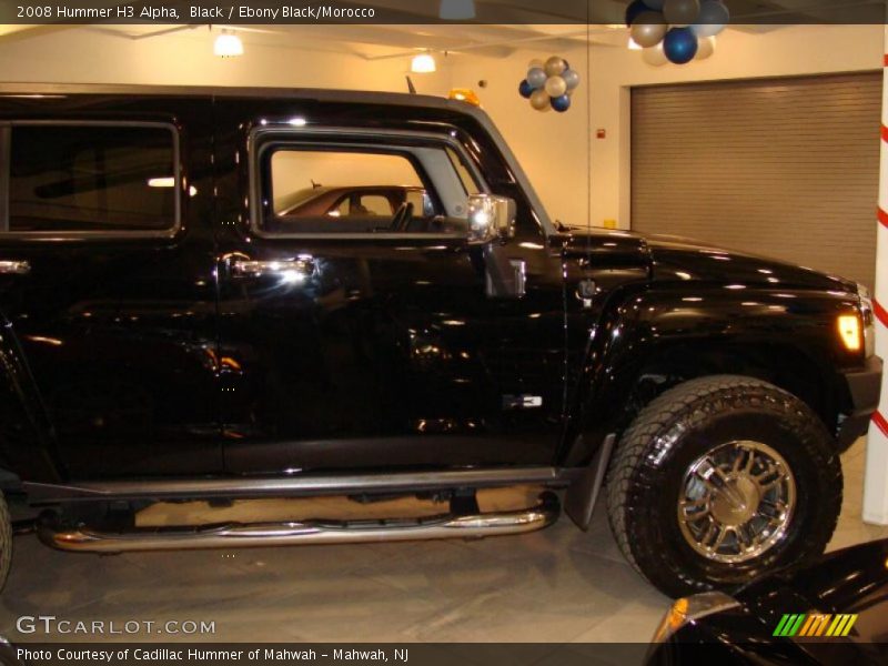 Black / Ebony Black/Morocco 2008 Hummer H3 Alpha