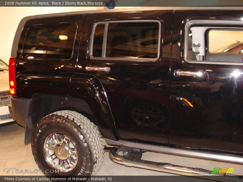 Black / Ebony Black/Morocco 2008 Hummer H3 Alpha