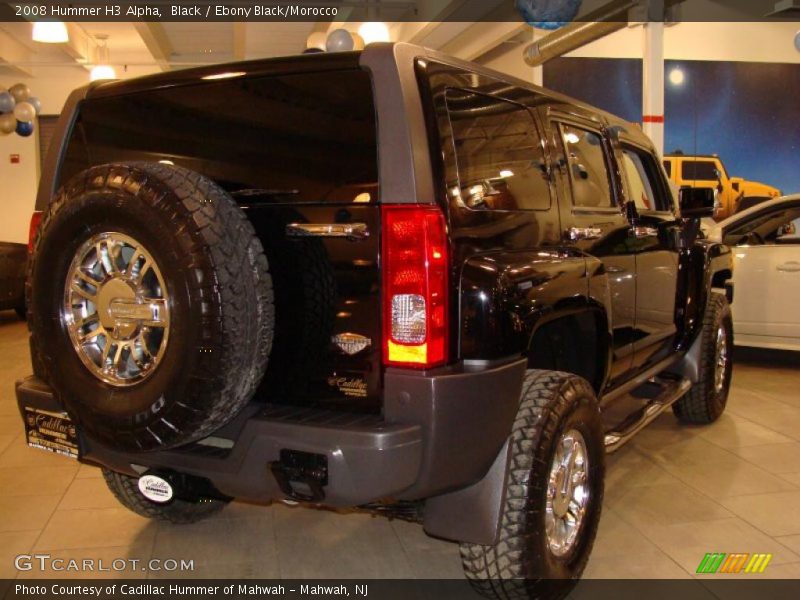 Black / Ebony Black/Morocco 2008 Hummer H3 Alpha