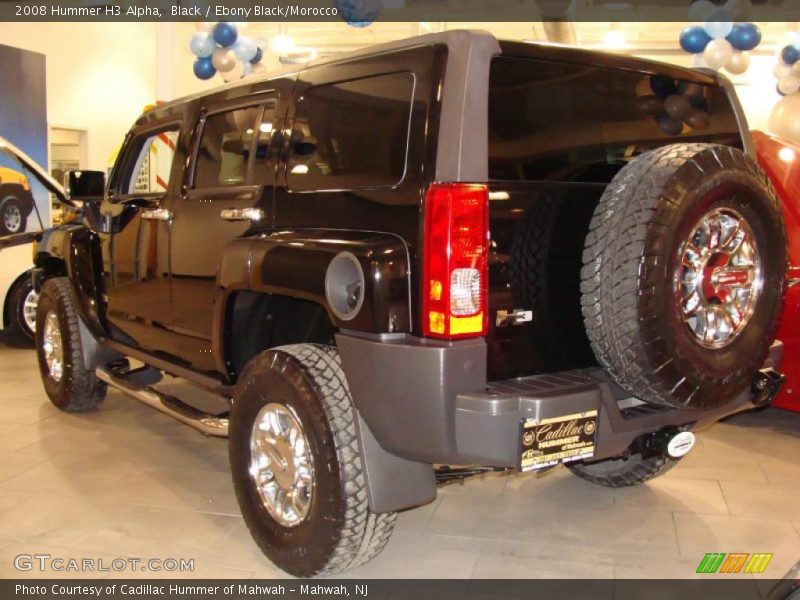 Black / Ebony Black/Morocco 2008 Hummer H3 Alpha