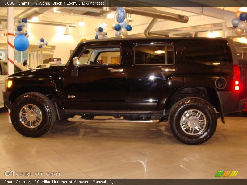 Black / Ebony Black/Morocco 2008 Hummer H3 Alpha