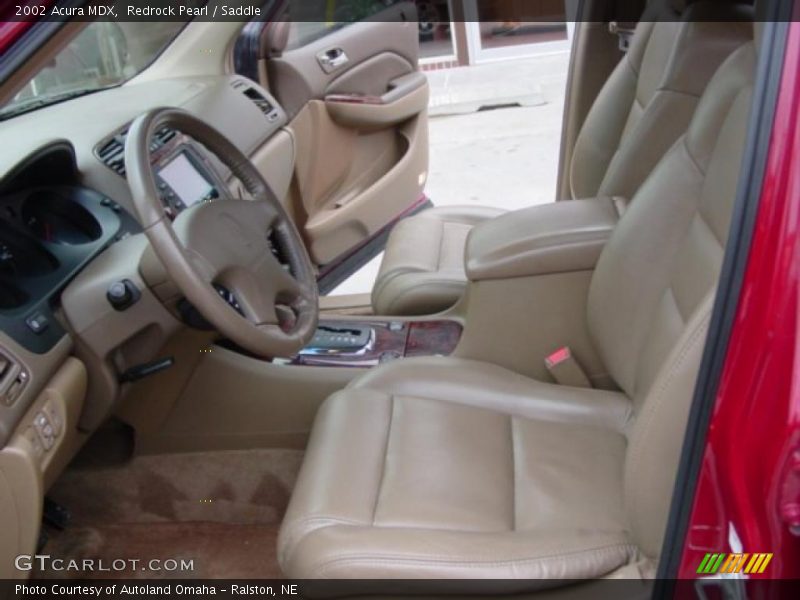 Redrock Pearl / Saddle 2002 Acura MDX