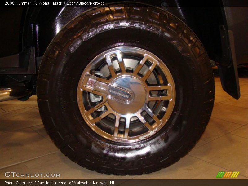Black / Ebony Black/Morocco 2008 Hummer H3 Alpha