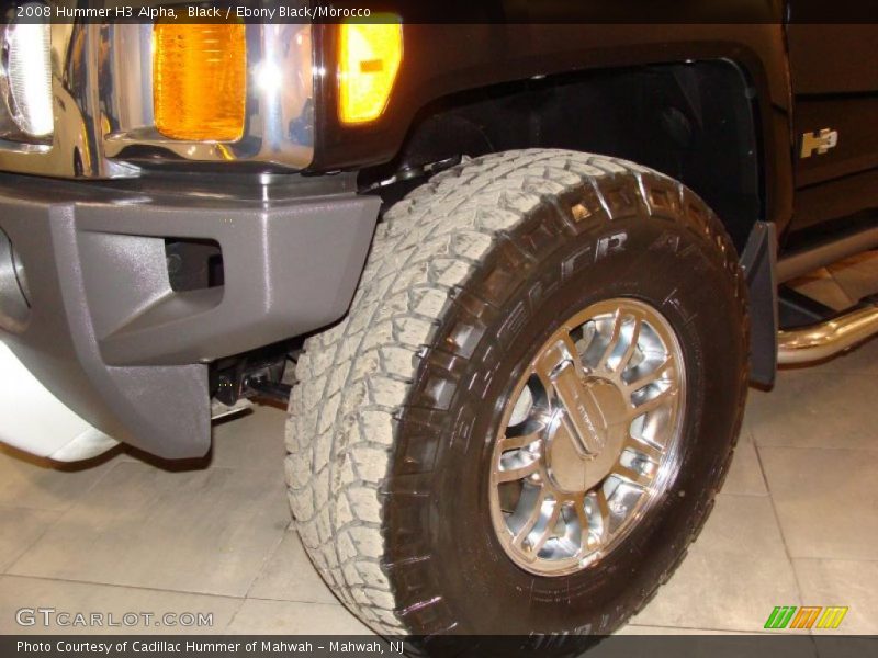Black / Ebony Black/Morocco 2008 Hummer H3 Alpha