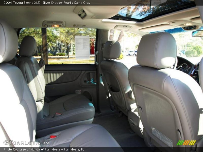 Silver Shadow Pearl / Stone Gray 2004 Toyota Sienna XLE