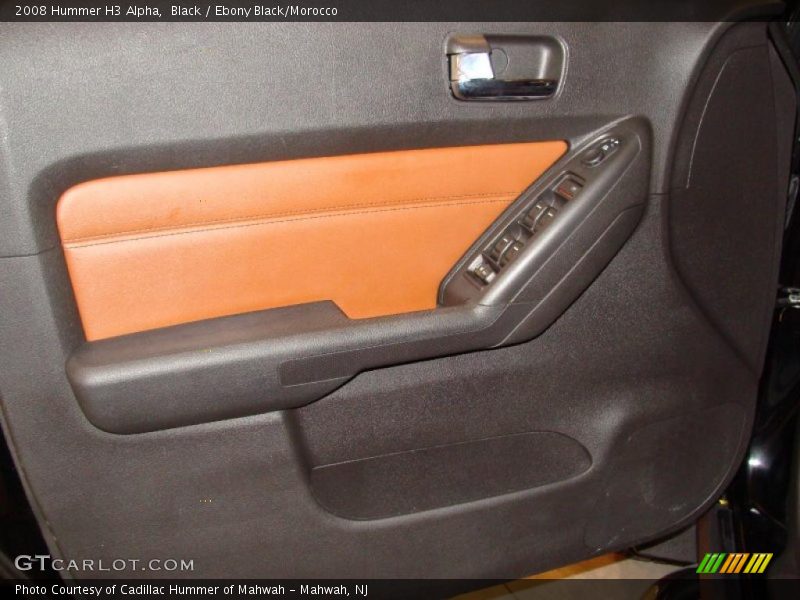 Black / Ebony Black/Morocco 2008 Hummer H3 Alpha