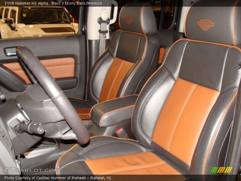 Black / Ebony Black/Morocco 2008 Hummer H3 Alpha