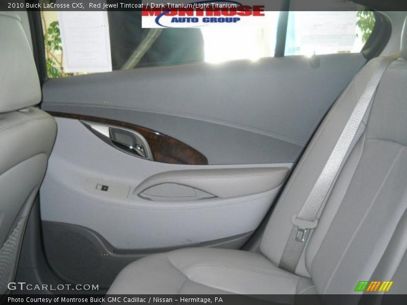 Red Jewel Tintcoat / Dark Titanium/Light Titanium 2010 Buick LaCrosse CXS