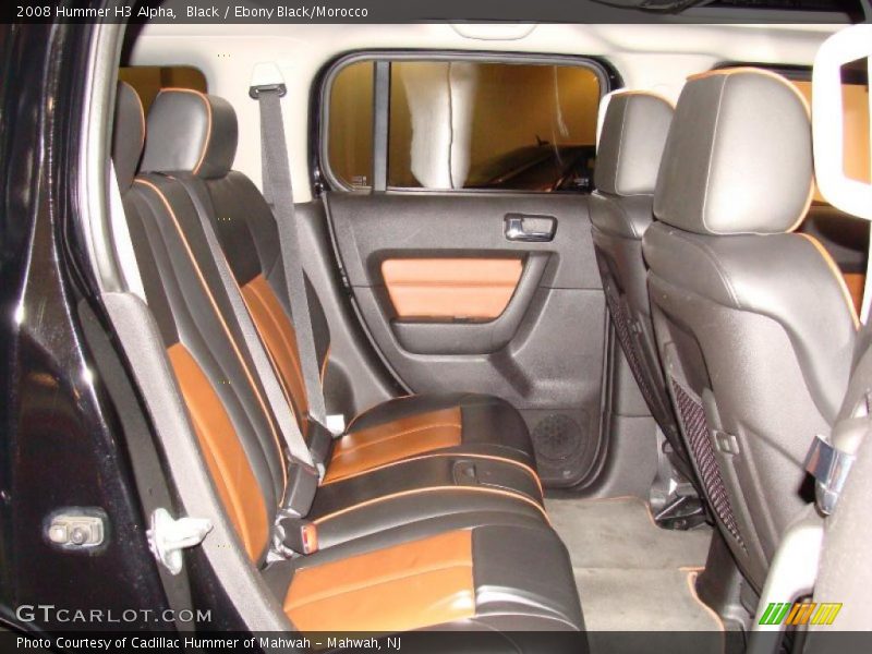 Black / Ebony Black/Morocco 2008 Hummer H3 Alpha