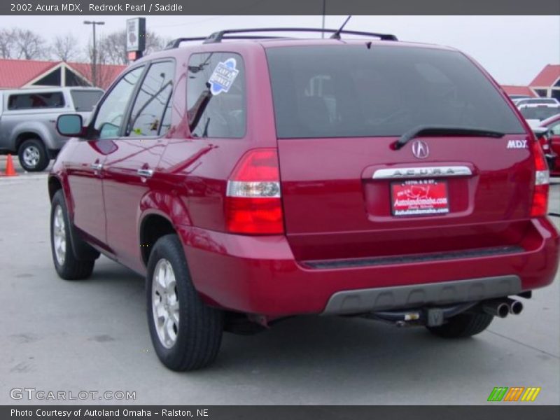 Redrock Pearl / Saddle 2002 Acura MDX